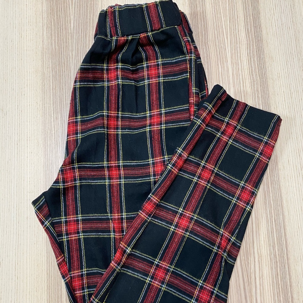 SOLD ‼️ZAFUL PLAID TROUSERS 🖤